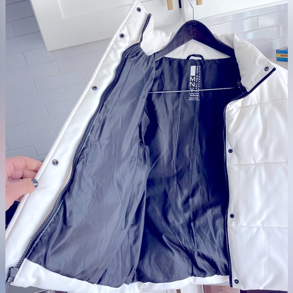 Marc New York - Faux Leather Puffer Coat - MRSP $200 - Picture 5 of 5